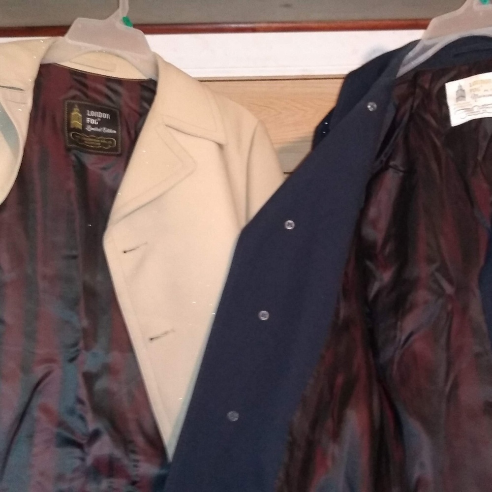 2 LONDON FOG DRESS JACKETS